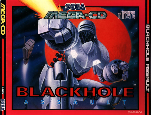 Blackhole Assault (Europe) Sega CD Game Cover
